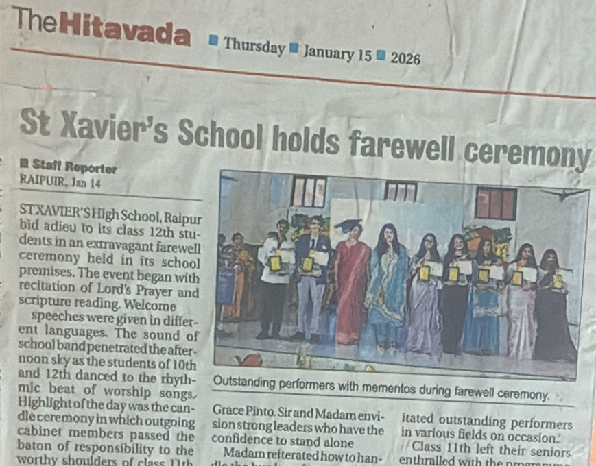 Farewell ceremony
